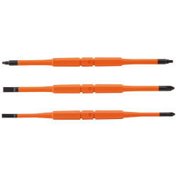 13157 Screwdriver Blades, Insulated Double-End, 3-Pack Image