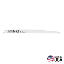 31761 Reciprocating Saw Blades, 6 TPI, 12-Inch, 5-Pack Image 