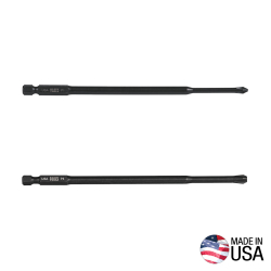 32235 Multi-bit Set, Power Driver Phillips #1 and #3, 6-Inch Image 