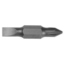 32482 Replacement Bit. #1 Phillips, 3/16-Inch Slotted Image 