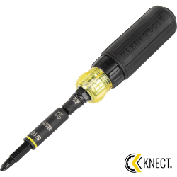 32500HDRT KNECT™ 11-in-1 Ratcheting Impact Rated Screwdriver/Nut Driver Image 