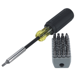 32510 Magnetic Screwdriver with 32 Tamperproof Bits Image 