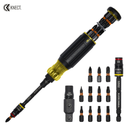 32516HD KNECT™ 16-in-1 Impact Rated Hybrid Screwdriver/Nut Driver Image 