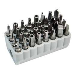 32525 Tamperproof Bit Set, 32 Piece Image 