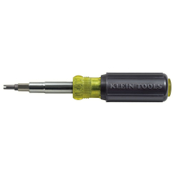 32527 Multi-Bit Screwdriver/Nut Driver, 11-in-1, Ph, Sl, Sq, Schrader Bits Image 