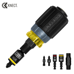 32561HDRT KNECT™ 7-in-1 Ratcheting Impact-Rated Stubby Screwdriver/Nut Driver Image 