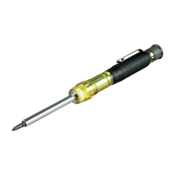 32614 Multi-Bit Electronics Pocket Screwdriver, 4-in-1, Ph, Sl Bits Image