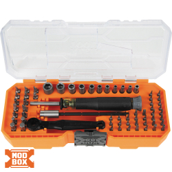 32787 Precision Ratchet and Driver System, 64-Piece Image 