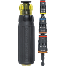 32910RCHT 7-in-1 Impact Rated Flip Socket Set with Ratcheting Handle Image