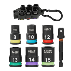 33808M Grab-And-Go Impact Socket Set, Metric, 7-Piece Image 