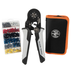 34060 Ratcheting Ferrule Square Crimper Set Image 