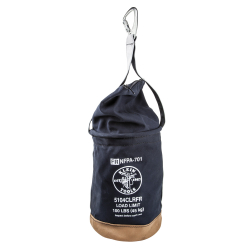 5104CLRFR Canvas Bucket, Flame-Resistant, Top Closing, 12-Inch Image 