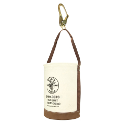 5104OCTO Canvas Bucket, Leather Bottom, Connection Points, 12-Inch Image