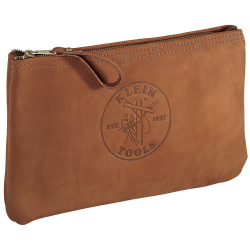 5139L Zipper Bag, Top-Grain Leather Tool Pouch, 12-1/2-Inch Image
