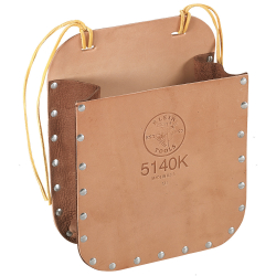5140K Leather Tool Bag with Strap, 9 x 7 x 3.25-Inch Image 