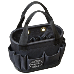5144BHB14OS Hard-Body Bucket, 29-Pocket Aerial Bucket, Black Image 