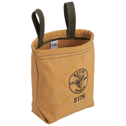 5179 Tool Pouch, Water-Repellent Bag with Belt Loops, 7.5 x 7 x 3.5-Inch Image 