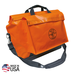 5181ORA Tool Bag, Vinyl Equipment Bag, Orange, Large Image 