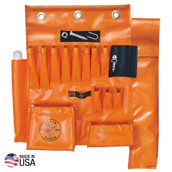 51829MHS Aerial Apron with Hot Stick Pocket and Magnet Image 