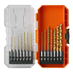53614 Titanium Drill Bit Set, 14-Piece Image 