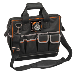 55431 Tool Bag, Tradesman Pro™ Lighted Tool Bag, 31 Pockets, 15-Inch Image 