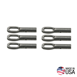 56116 Fiberglass Fish Tape Replacement Eyelets, 6-Pack Image 