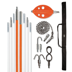 56400 Splinter Guard™ Fish and Glow Rod Kit with Bag, 33-Foot Image 