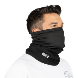 60466 Neck and Face Warming Half-Band, Black Image 