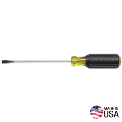 6056 1/4-Inch Cabinet Screwdriver, Heavy Duty, 6-Inch Round Shank Image