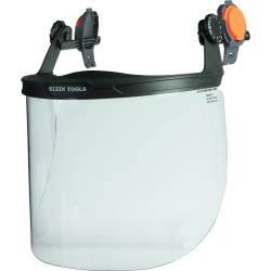 60528 Face Shield, Full Brim Hard Hat, Clear Image 