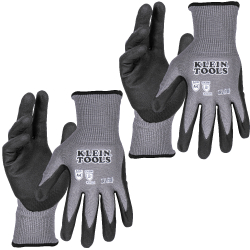 60590 Knit Dipped Gloves, Cut Level A4, Touchscreen, X-Large, 2-Pair Image