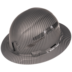 60626 Hard Hat, Premium KARBN™ Pattern, Vented Full Brim, Class C Image