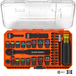 65302KNECT KNECT™ Pass-Through and Impact Socket Set, SAE and Metric, 33-Piece Image
