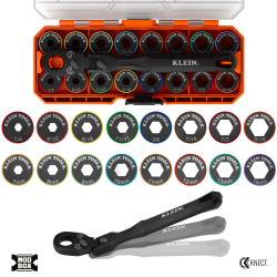 65431LP KNECT™ Ratcheting 17-in-1 Low-Profile Socket Wrench Set Image