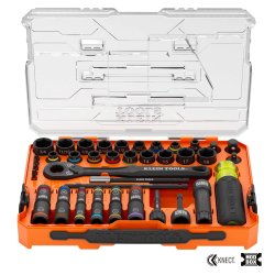 65500KNECT KNECT™ Complete Impact Pass Through and Flip Socket Set, 39-Piece Image 