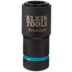 66053E 2-in-1 Metric Impact Socket, 12-Point, 30 x 22 mm Image