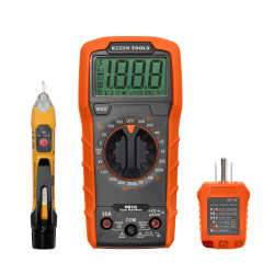 69149P Test Kit with Multimeter, Non-Contact Volt Tester, Receptacle Tester Image