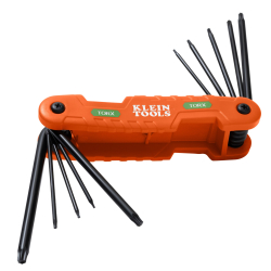 70550T Pro Folding Hex Key Set, 10-Key, TORX® Sizes Image