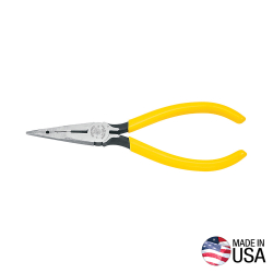 71980 Telephone Work Pliers, Needle-Nose Side-Cutters, Type L1, 6-1/2-Inch Image 