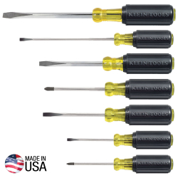 85076 Screwdriver Set, Slotted and Phillips, 7-Piece Image