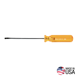 A2164 1/8-Inch Cabinet Screwdriver 4-Inch Round Shank Image