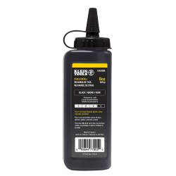 CHLK8BK Chalk Refill, Black, 8-Ounce Image 