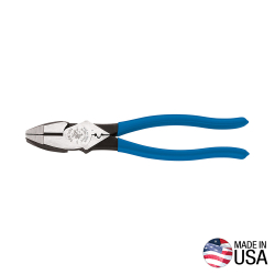 D20009NECR Lineman's Pliers with Crimping, 9-Inch Image 