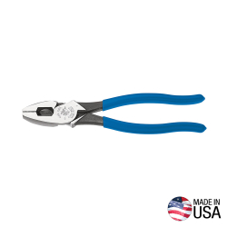 D20009NETP Lineman's Pliers, Fish Tape Pulling, 9-Inch Image 