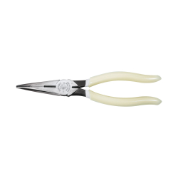 D2038GLW Pliers, Needle Nose Side-Cutters, High-Visibility, 8-Inch Image