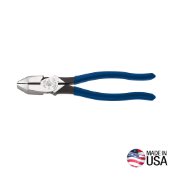 D2139 Lineman's Square Nose Pliers, 9-Inch Image 