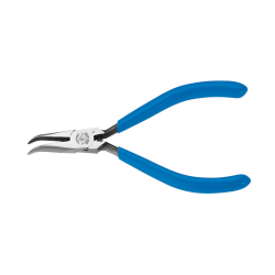D320412C Electronics Pliers, Needle Nose with Curved Chain-Nose, 5-Inch Image