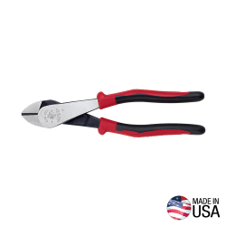 J2488 Diagonal Cutting Pliers, Journeyman, Angled Head, 8-Inch Image 