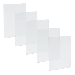 KWHISHIELD Phoenix™ Series Panoramic Welding Helmet Inner Shield, 5-Pack Image 