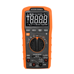 MM720 Digital Multimeter, TRMS Auto-Ranging, 1000V, Temp, Low Impedance Image 
